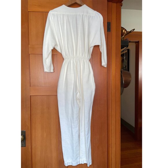 Paloma Wool Alexandria Jumpsuit S Wrap White - Picture 13 of 15